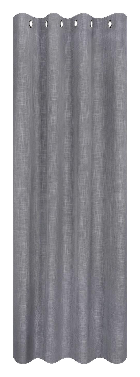 Verdunklungsvorhang Hamburg hellgrau B/L: ca. 140x245 cm