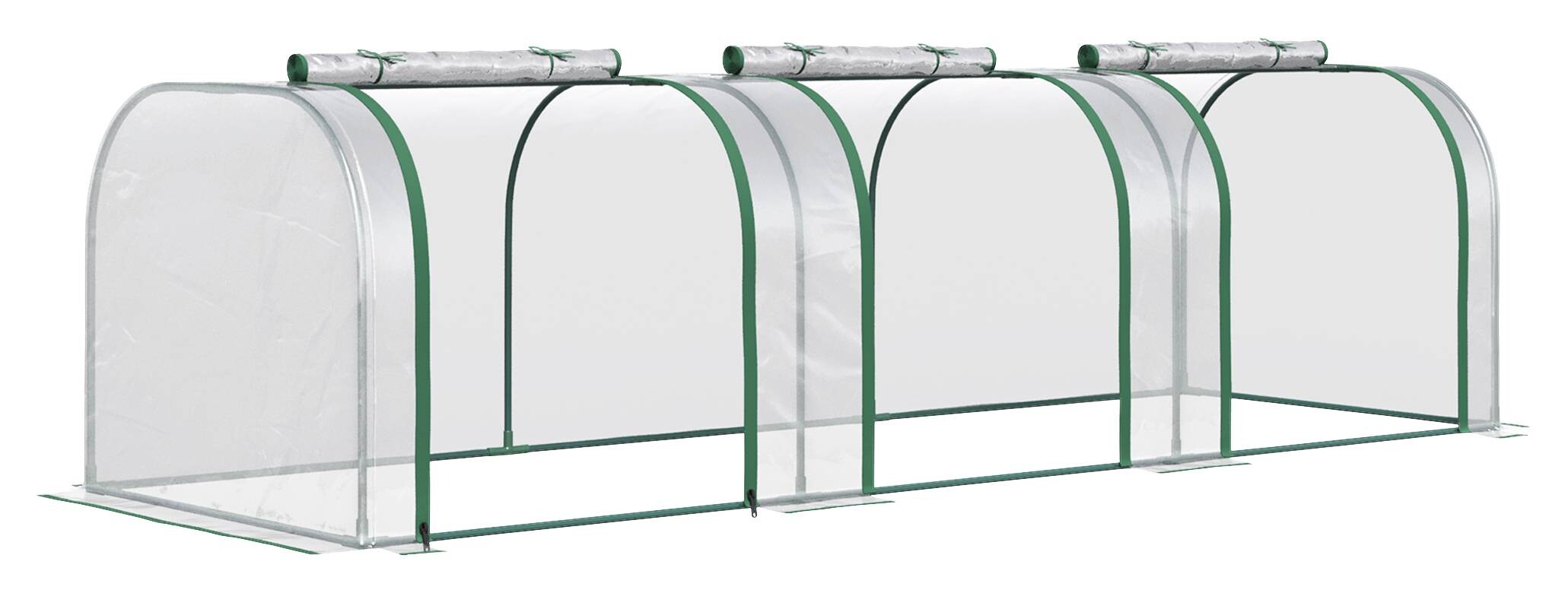 Outsunny Gewächshaus B/H/L: ca. 100x80x295 cm