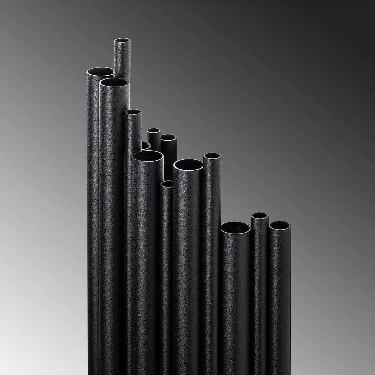 Opviq Wandleuchte Reis schwarz Metall B/H/T/L: ca. 22x50x22x11 cm E14 1 Brennstellen