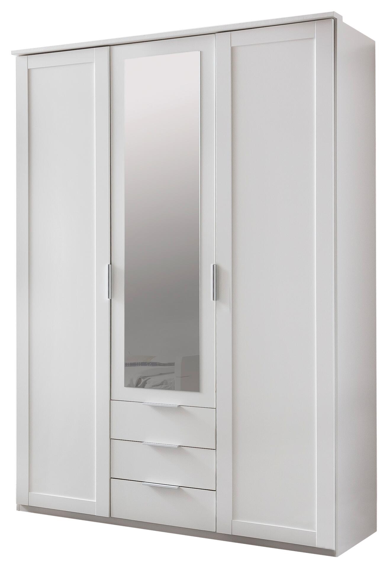 Kleiderschrank Nadja weiß B/H/T: ca. 135x210x58 cm