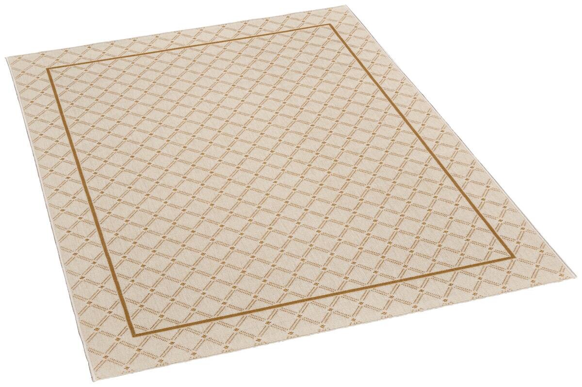 Webteppich Luxus beige B/L: ca. 120x170 cm