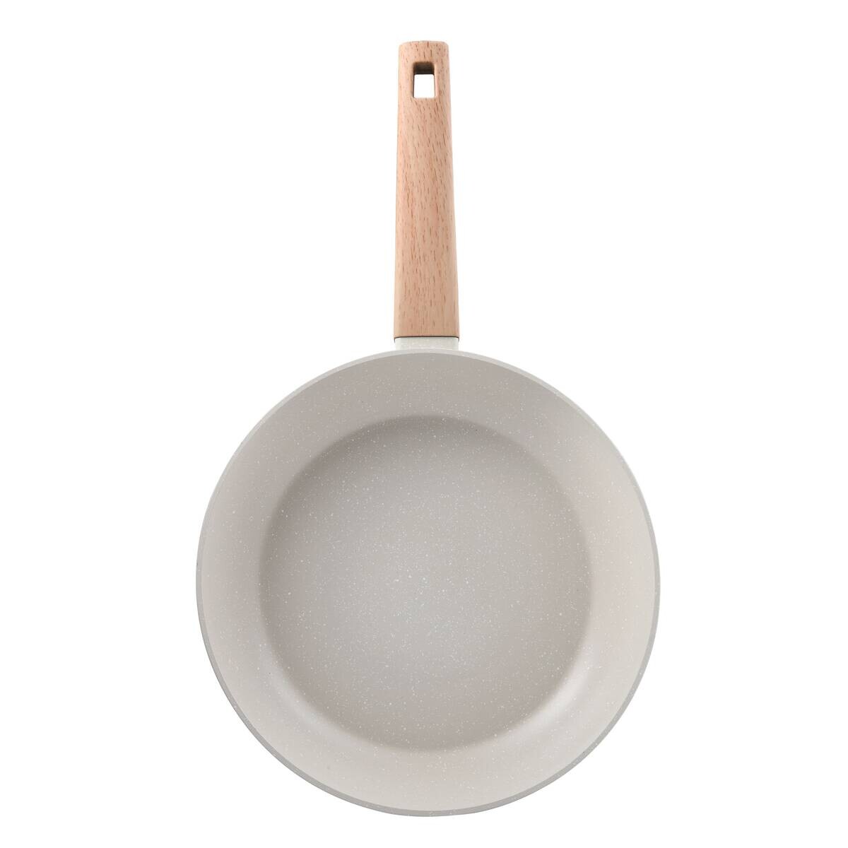 BERGNER Bratpfannen-Set NATURALLY weiß Alu 3 tlg.