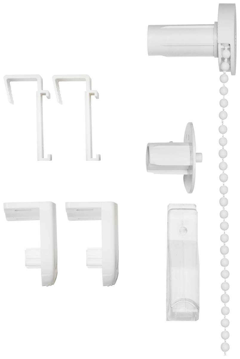 Tageslichtrollo zum klemmen grau B/L: ca. 90x210 cm