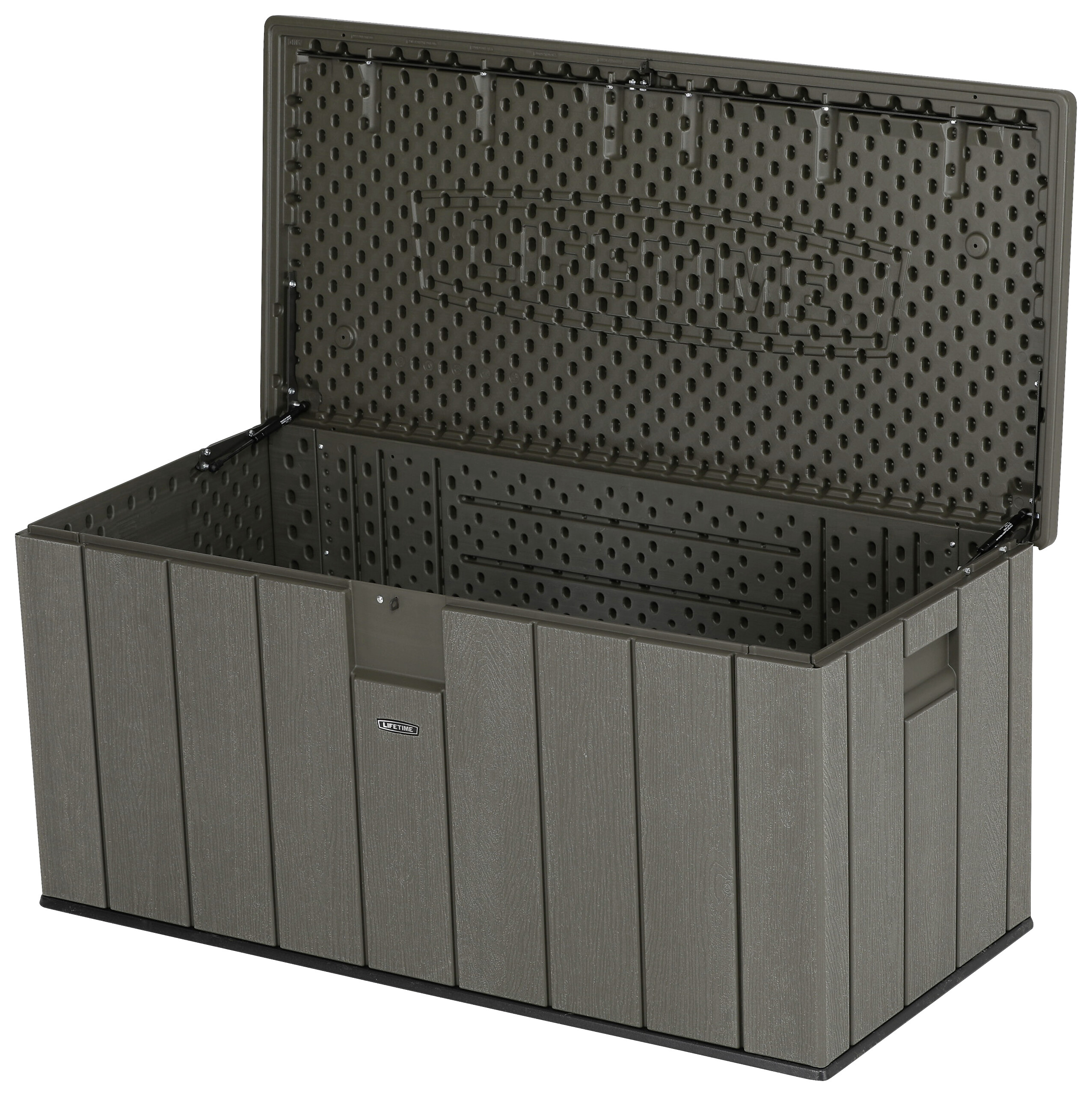 Lifetime Kissenbox 570l dunkelgrau Kunststoff B/H/L: ca. 151x69x72 cm