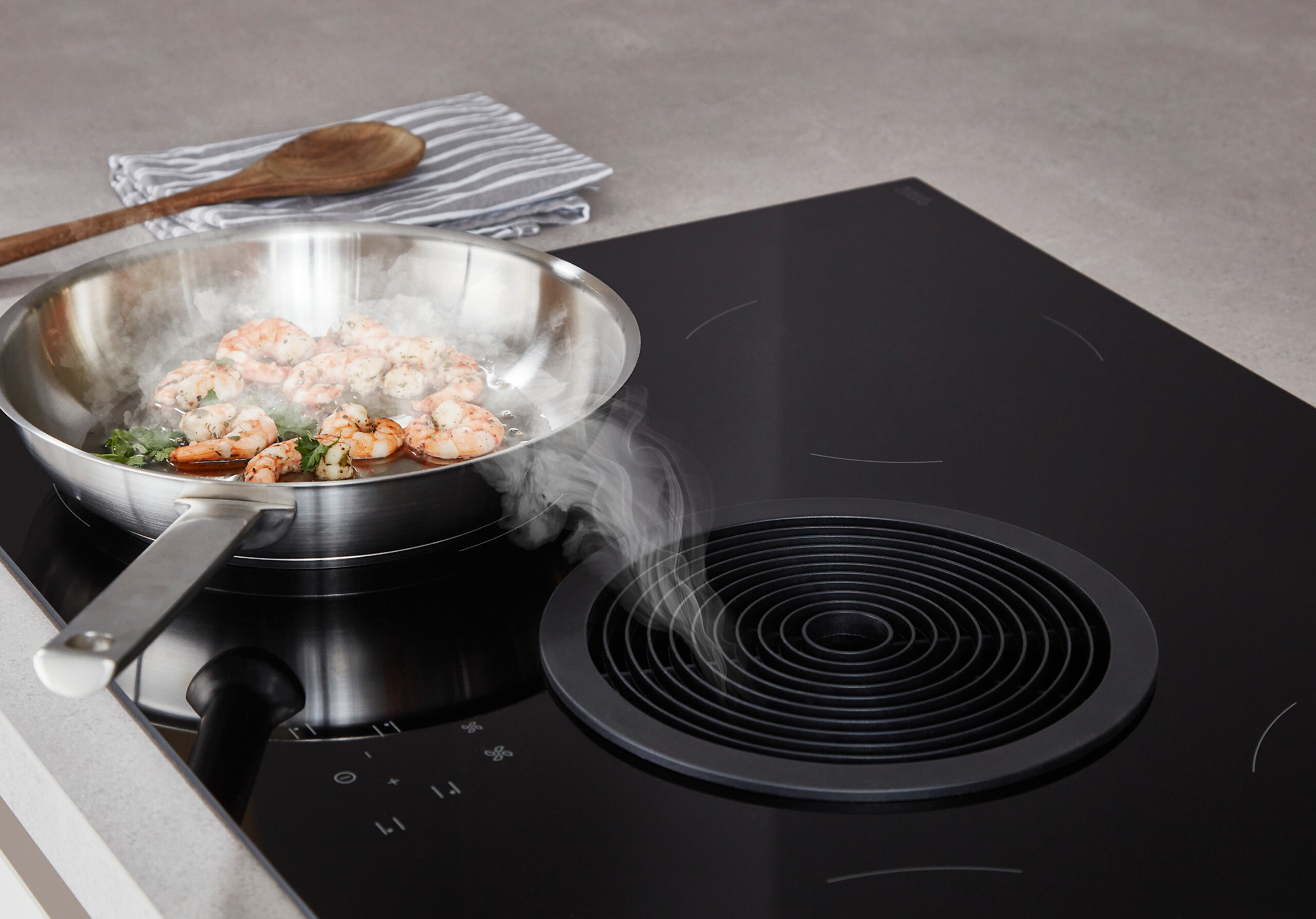 nobilia Inselküche Easytouch rostrot Lacklaminat B/L: ca. 304x190 cm