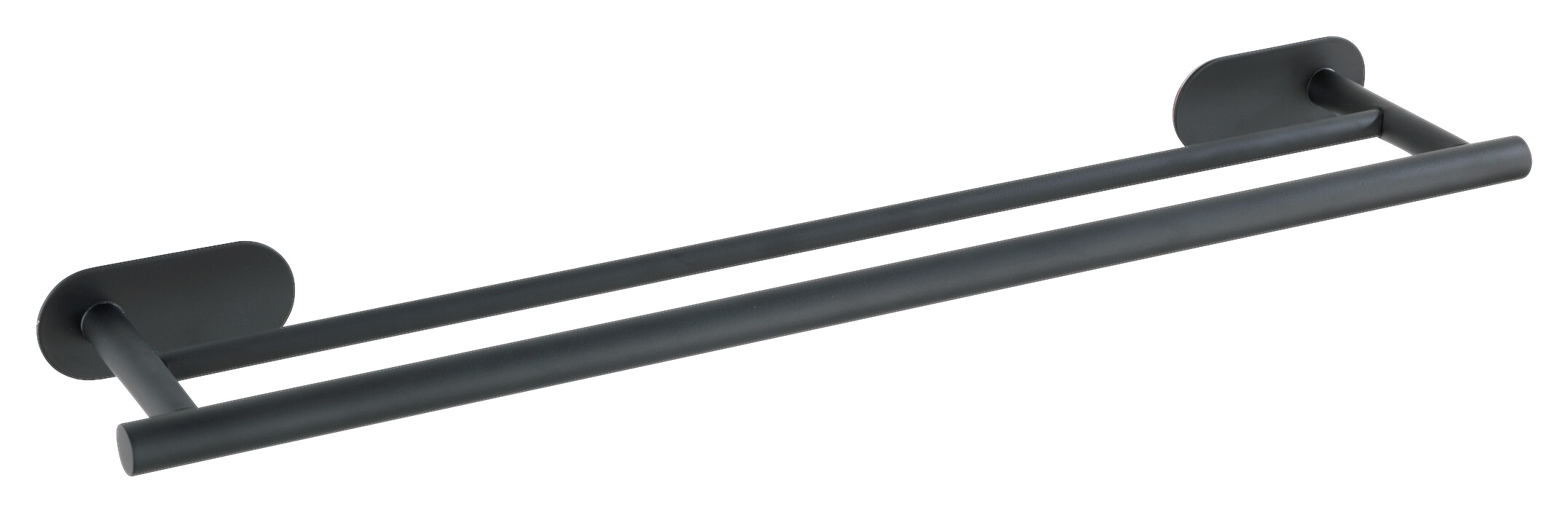 Turbo-Loc Badetuchstange schwarz Edelstahl B/H/L: ca. 4,5x12x60 cm