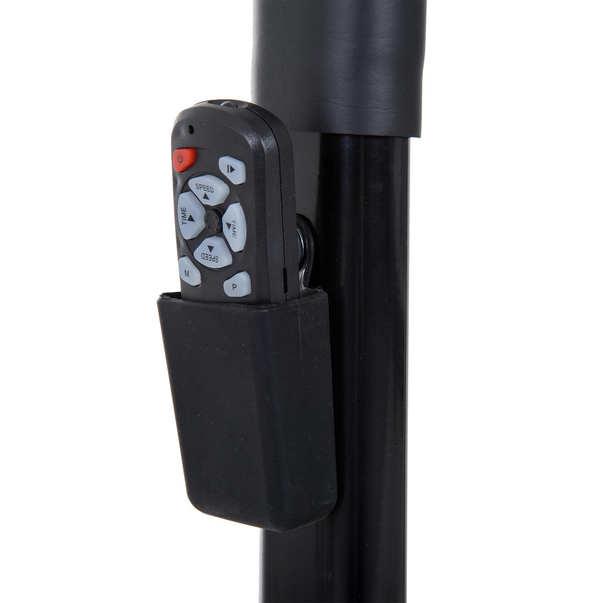 HOMCOM Laufband schwarz Kunststoff B/H/L: ca. 56x108,5x105 cm