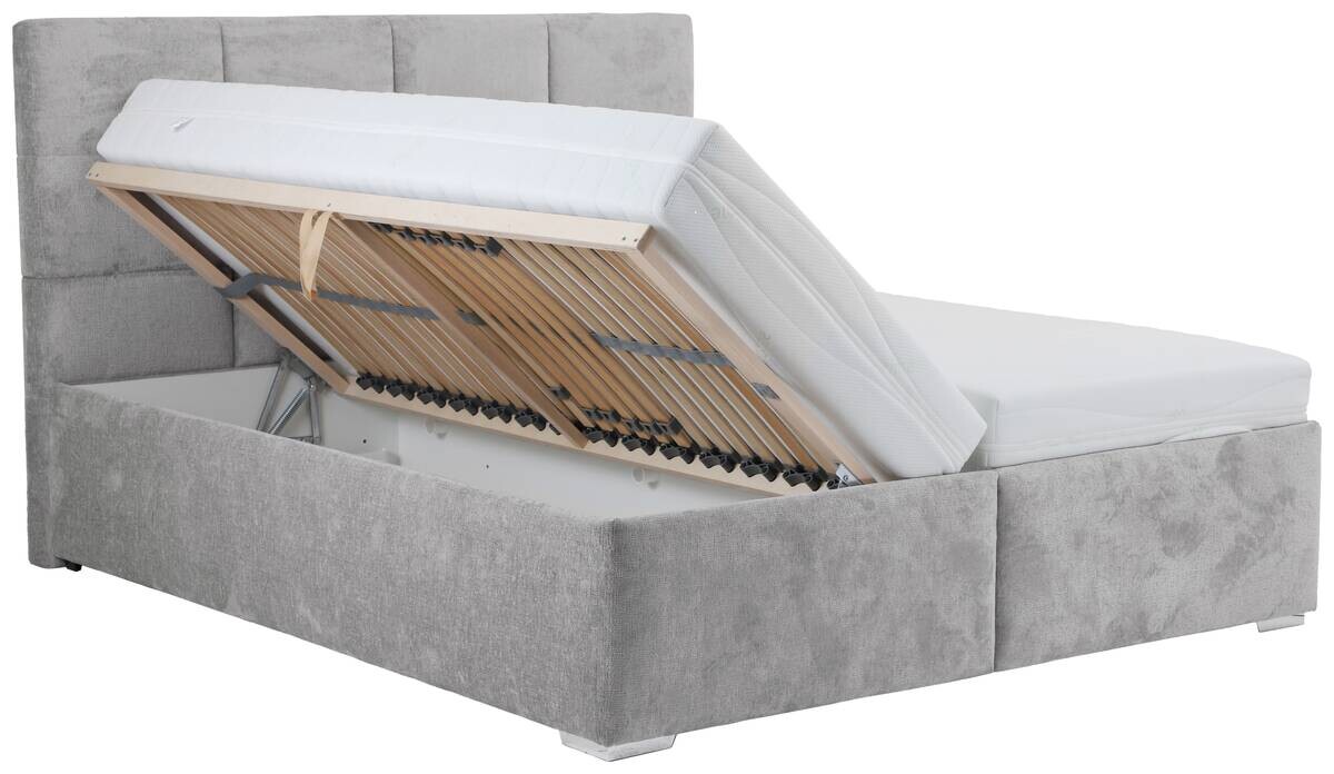 Polsterbett Aida grau Liegefläche B/L: ca. 180x180 cm