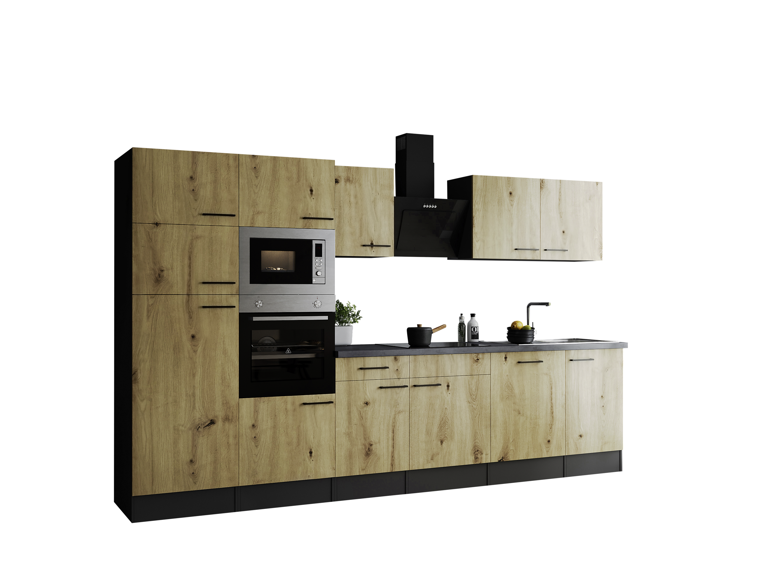 Küchenblock Oliver B/H/T: ca. 340x205x60 cm