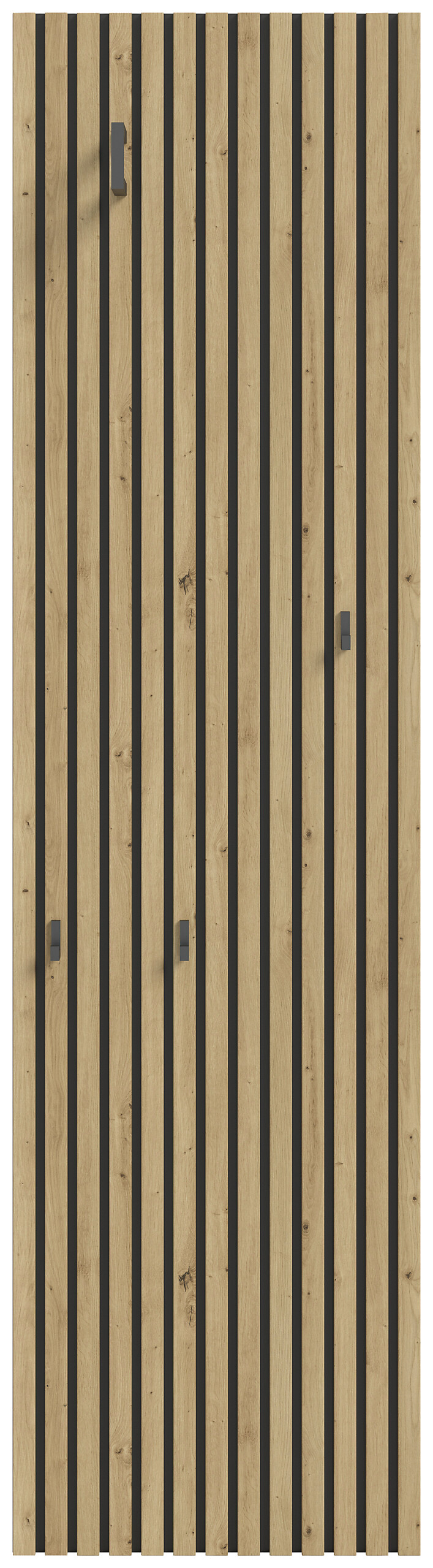 Garderobenpaneel Delton Eiche Artisan Nachbildung B/H/T: ca. 51x192x22 cm