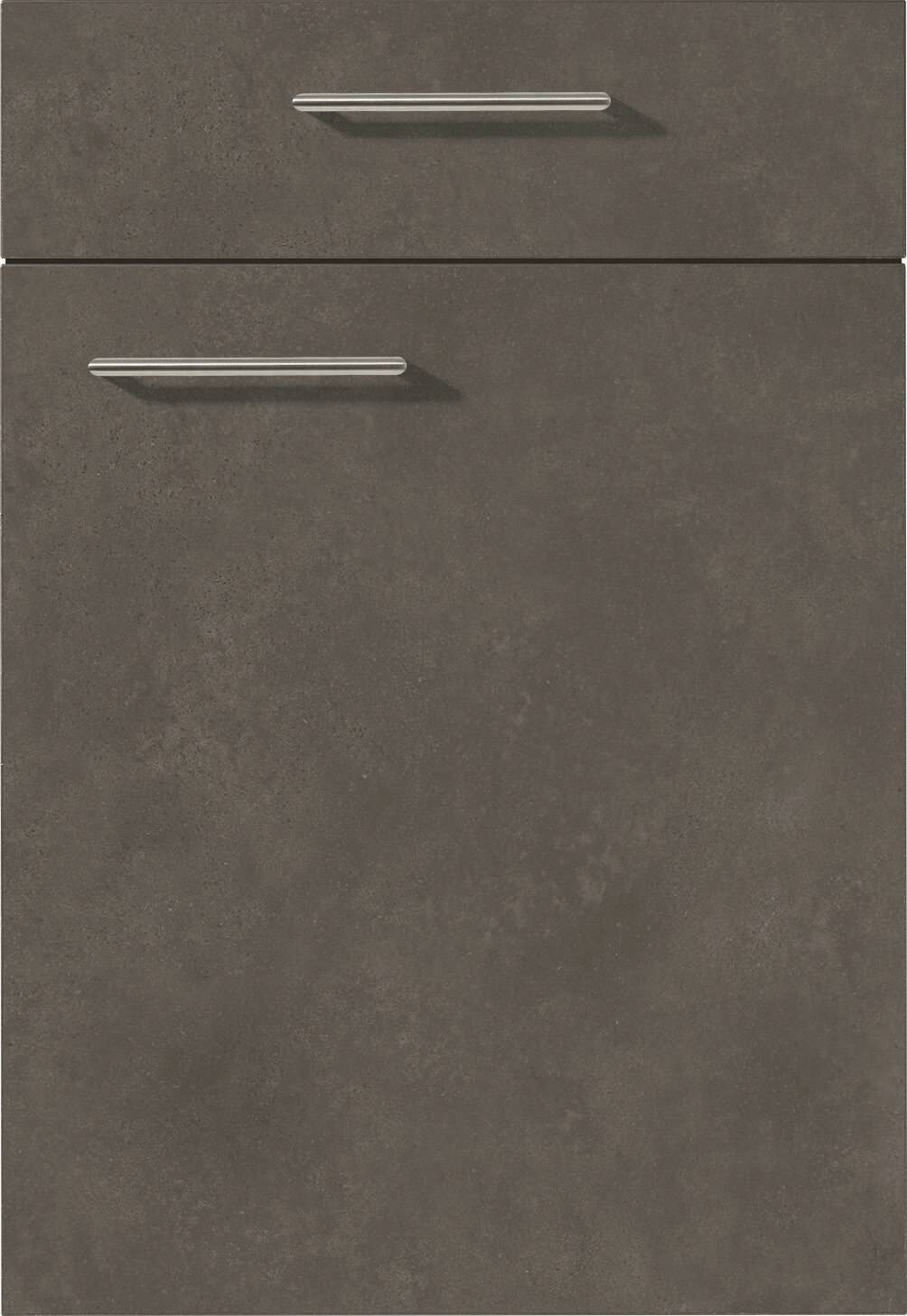 nobilia Winkelküche Riva Weißbeton Nachbildung B/T/L: ca. 275x60x175 cm