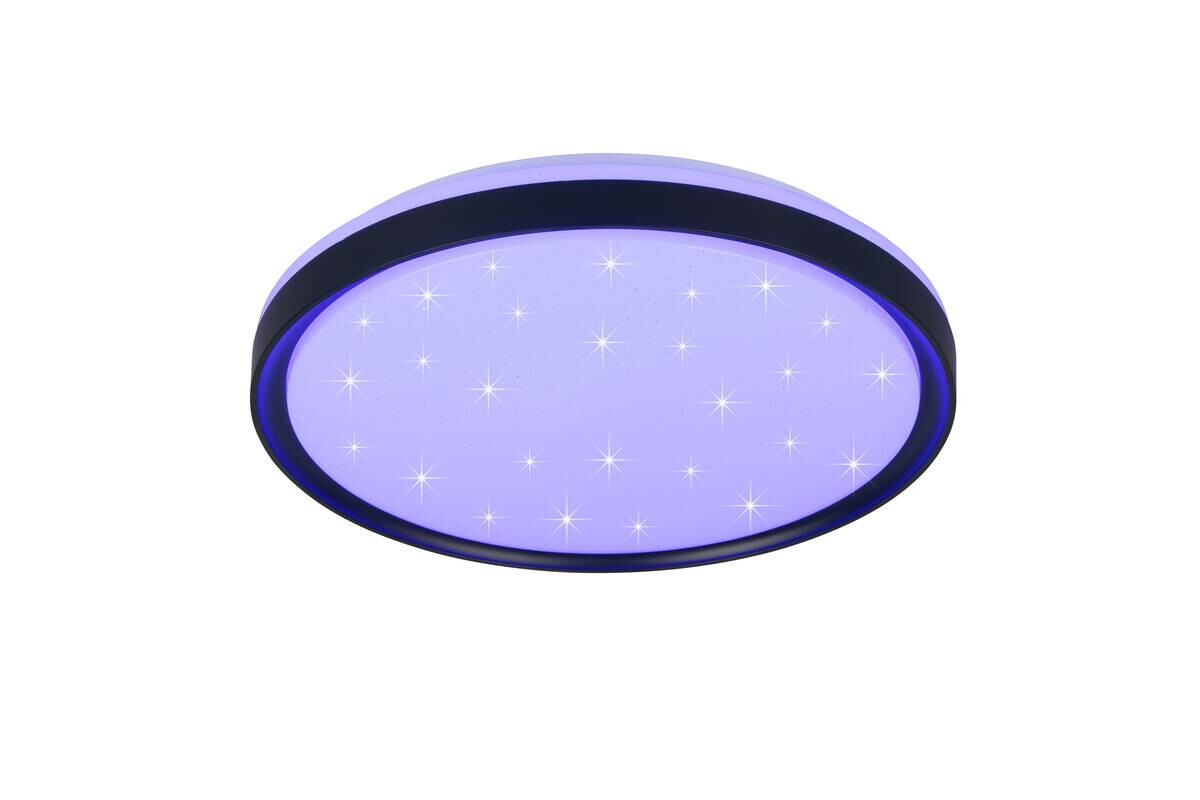 Reality Leuchten LED-Deckenleuchte Solit mattschwarz B/L: ca. 7x39 cm