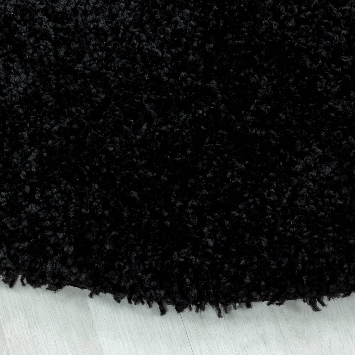 Ayyildiz Teppich SYDNEY schwarz B/L: ca. 120x120 cm