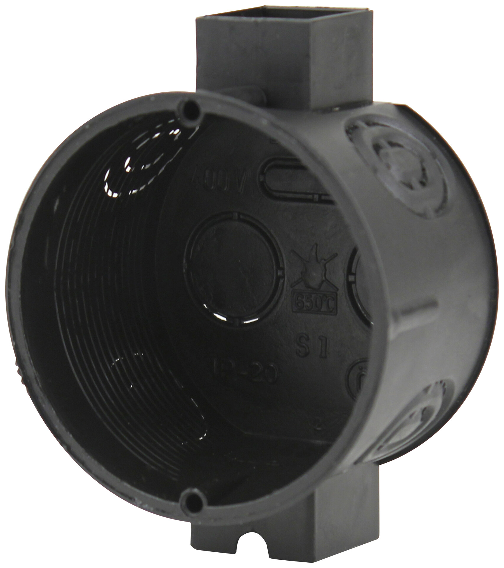 UniTec Schalterdose schwarz