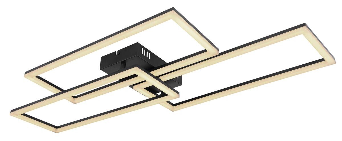 GLOBO Deckenleuchte Finn B/H/L: ca. 90x8,7x40 cm