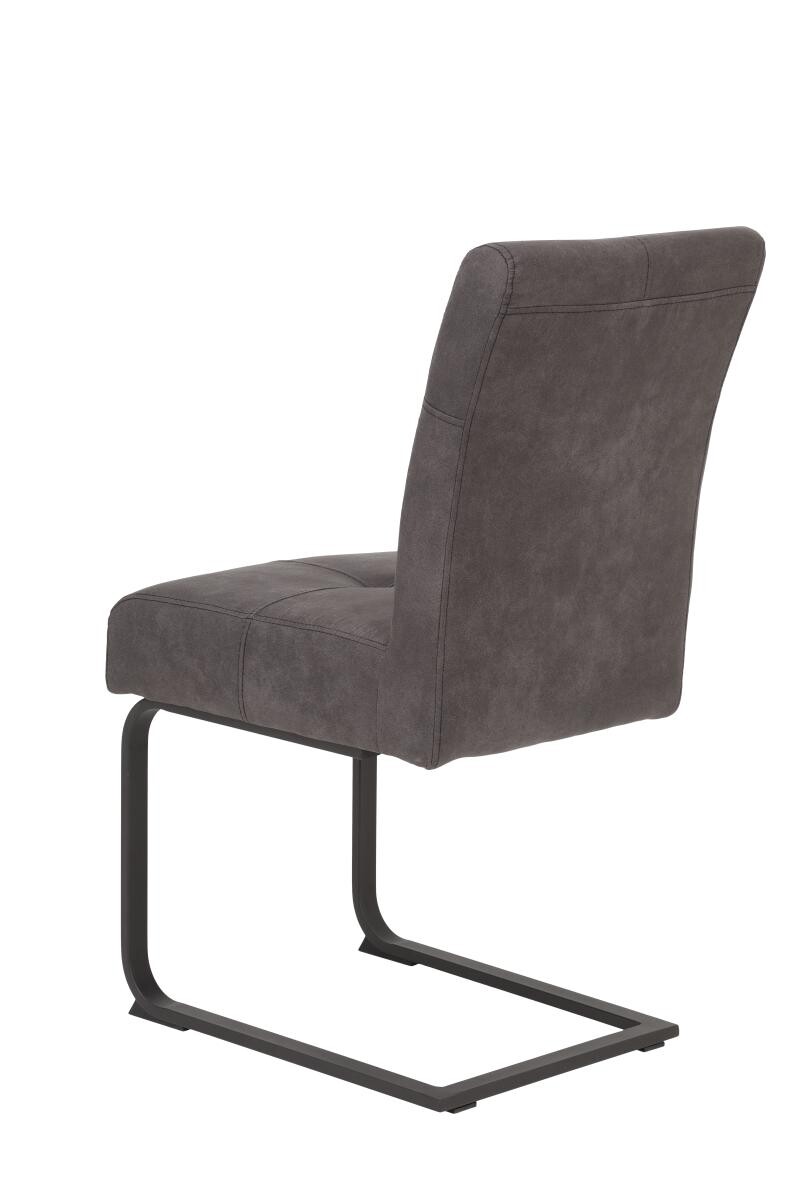 Schwingstuhl Luise anthrazit Vintage B/H/T: ca. 43x91x65 cm