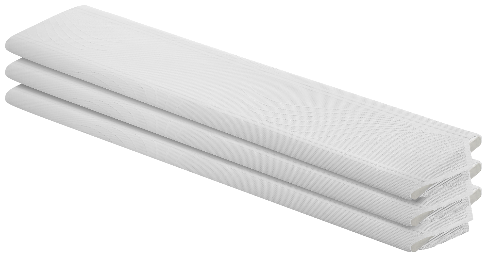 Scheibengardinen-Meterware Strahlen weiß H: ca. 120 cm