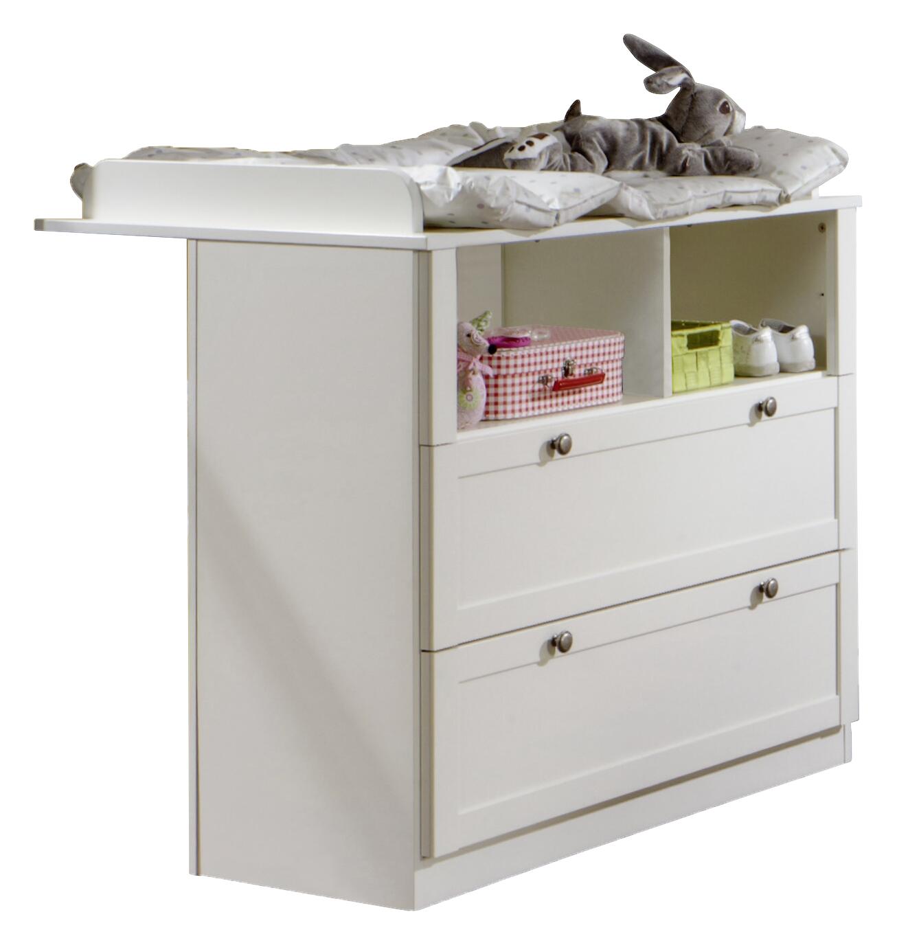 Wickelkommode Filou Alpinweiß B/H/T: ca. 90x93x75 cm