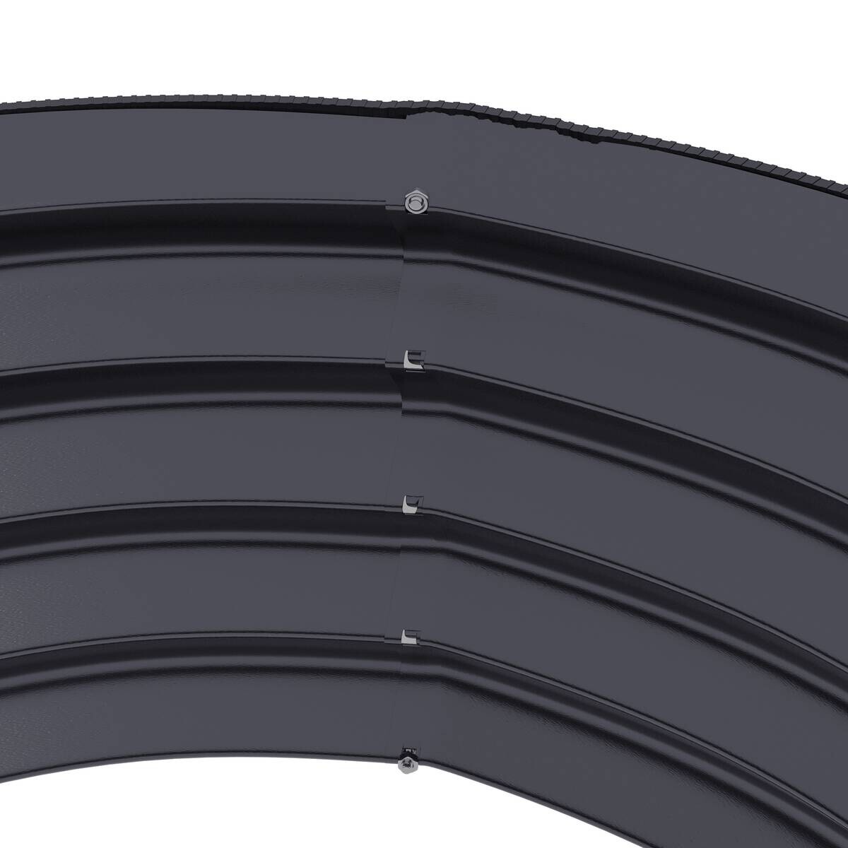 Outsunny Hochbeet 2er Set dunkelgrau Stahl B/H/L: ca. 60x30x60 cm