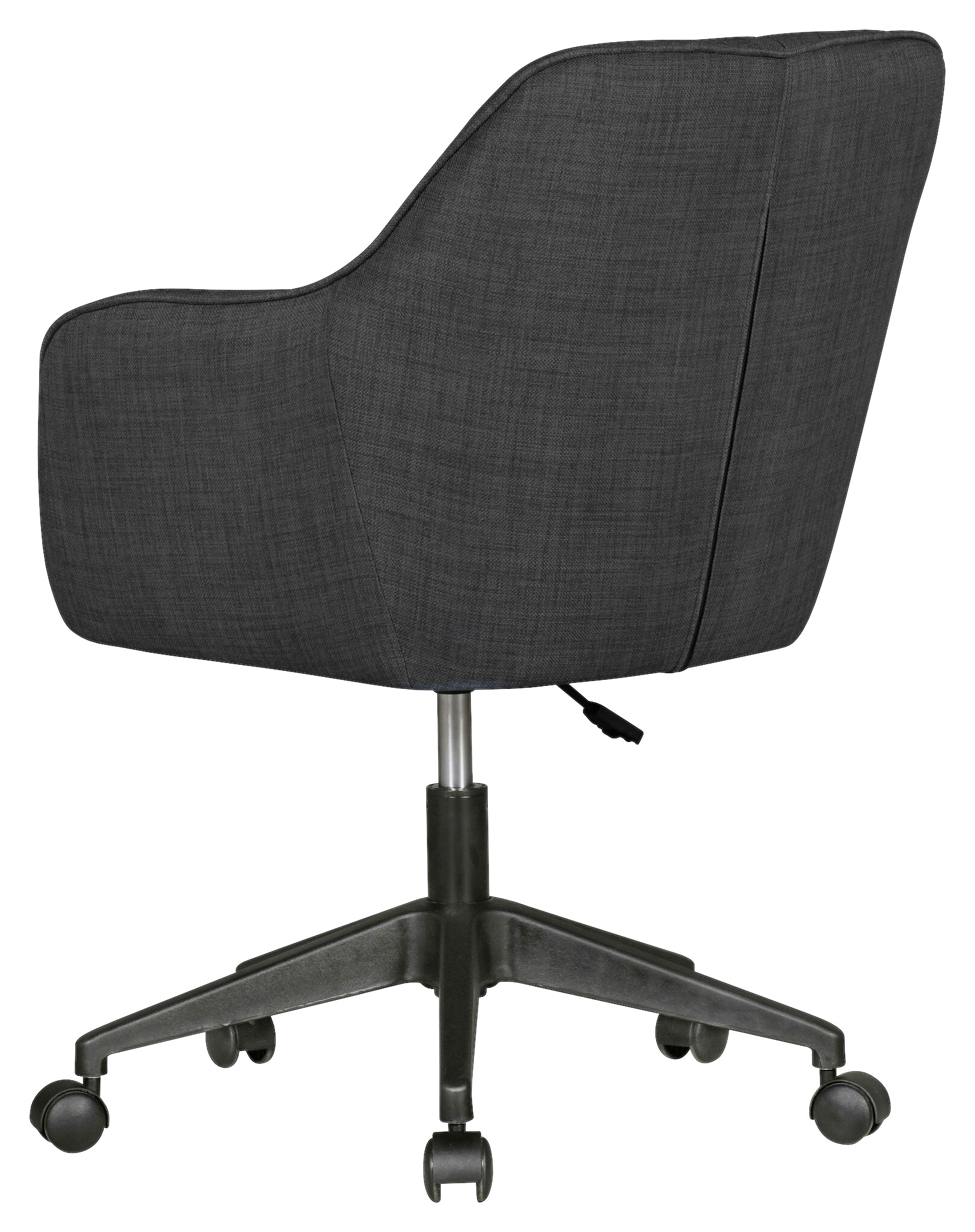 Drehstuhl schwarz Stoff