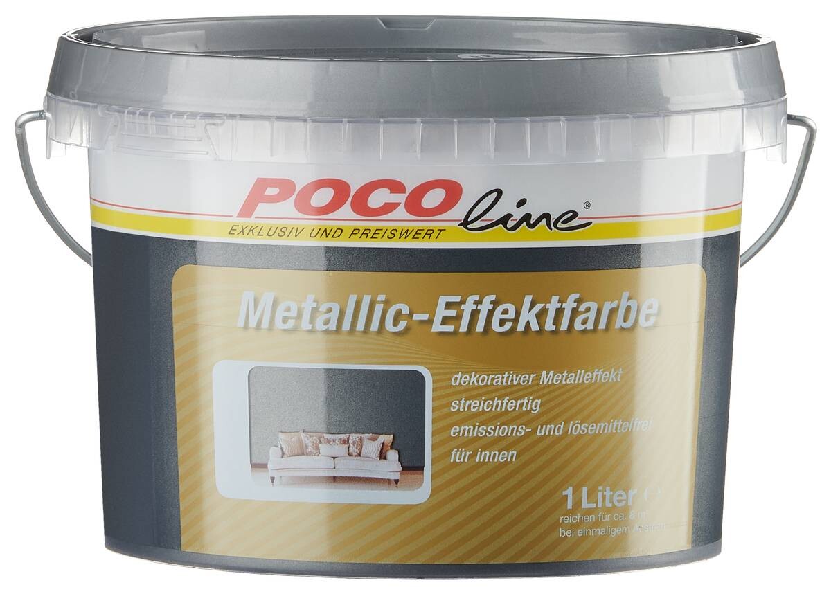 POCOline Effekt-Farbe anthrazit ca. 1 l