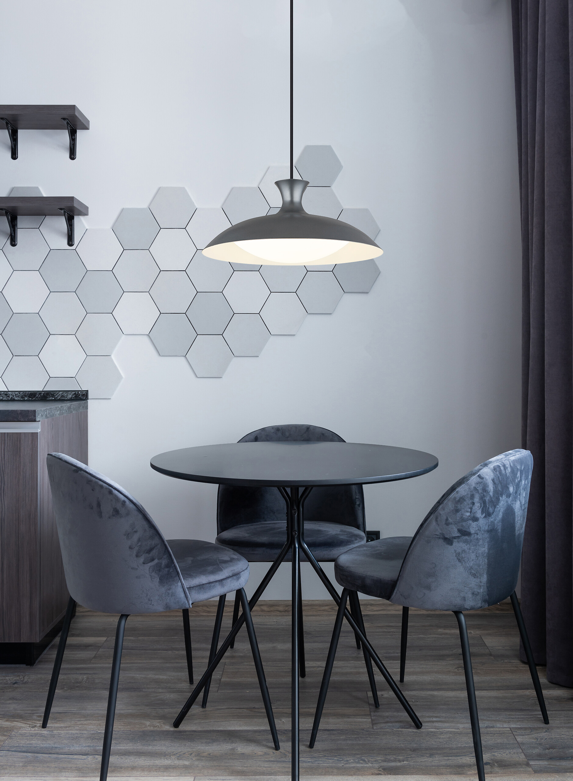 GLOBO Pendelleuchte Metall H/D: ca. 150x40 cm 1.0 Brennstellen