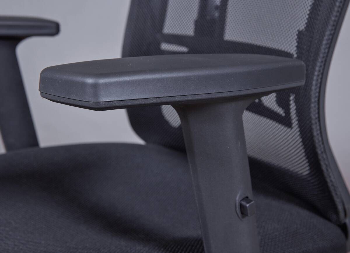 Drehstuhl XL Administrator schwarz Textil