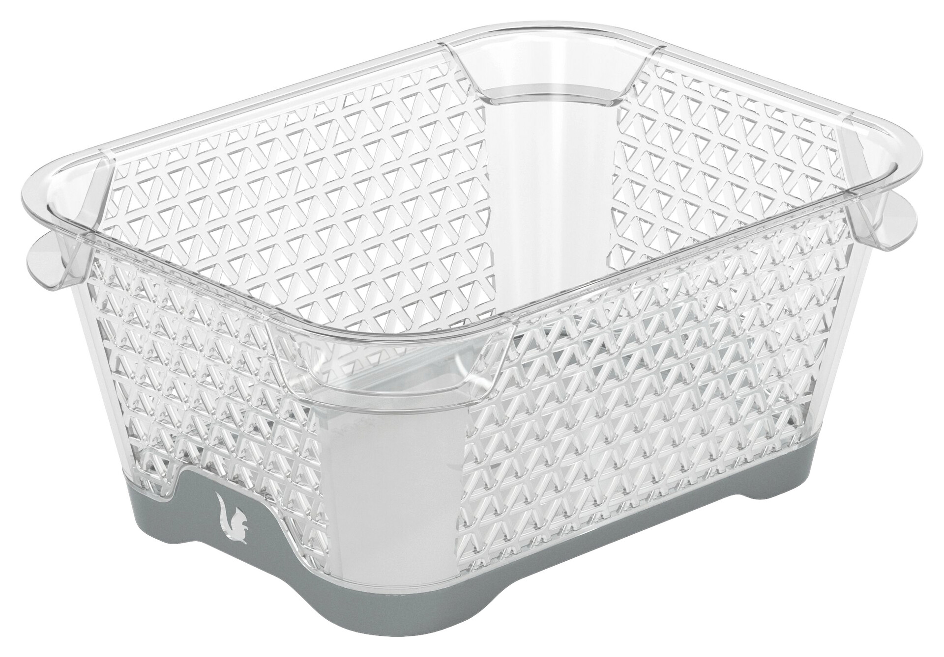 keeeper Stapelkörbchen grau B/H/L: ca. 12x7x16 cm