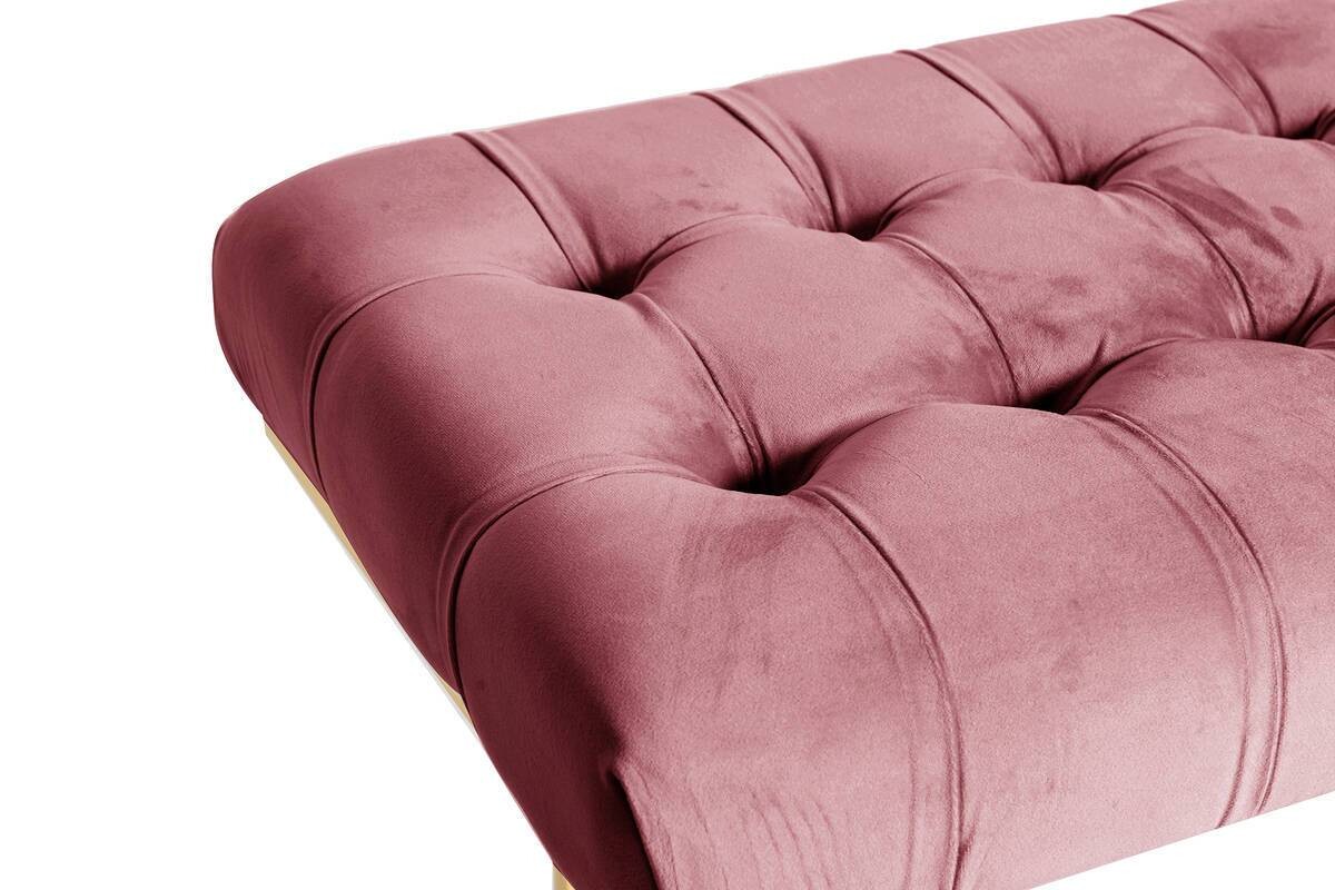 Sitzbank Rare 201 altrosa B/H/T: ca. 47x48x100 cm