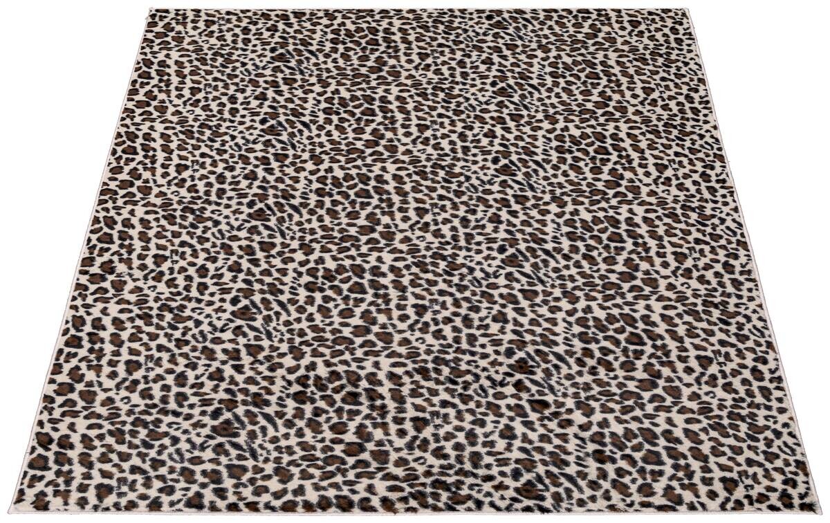 Fellimitat Leo beige B/L: ca. 120x160 cm