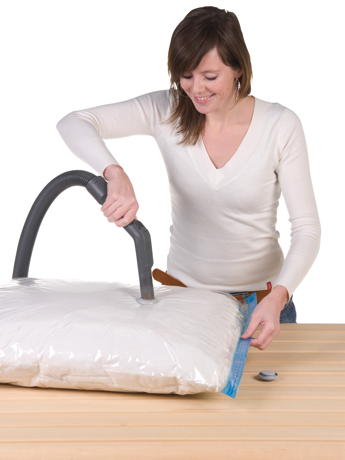 Axentia Aufbewahrungsbeutel transparent Kunststoff