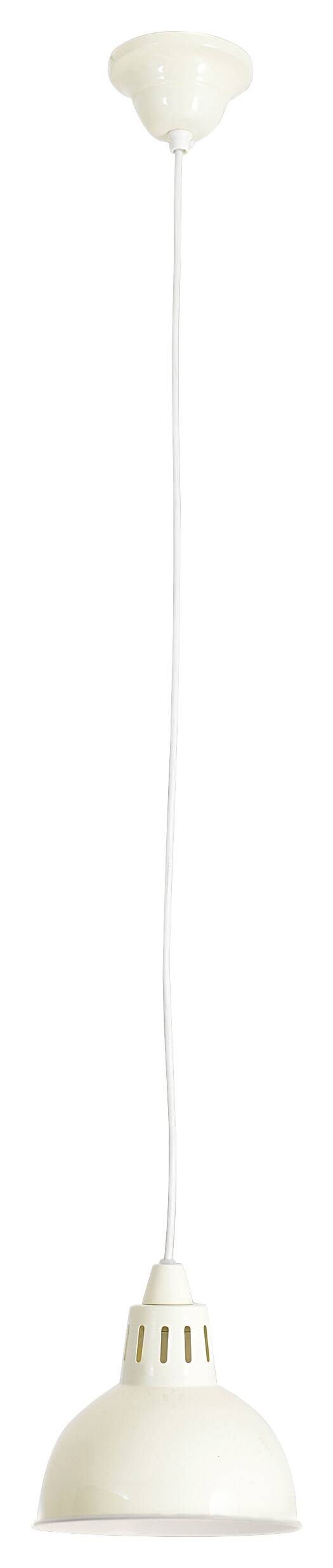 Näve Leuchten Pendelleuchte 6070311 beige Metall B/H/T: ca. 19x120x19 cm E27 1 Brennstellen