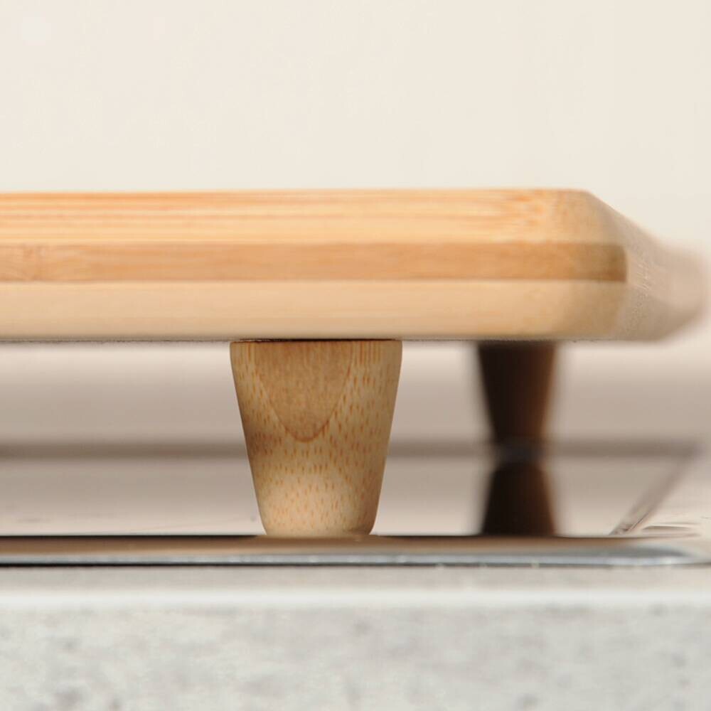 Kesper Abdeckplatte natur Bambus B/H/L: ca. 28x3,1x50 cm