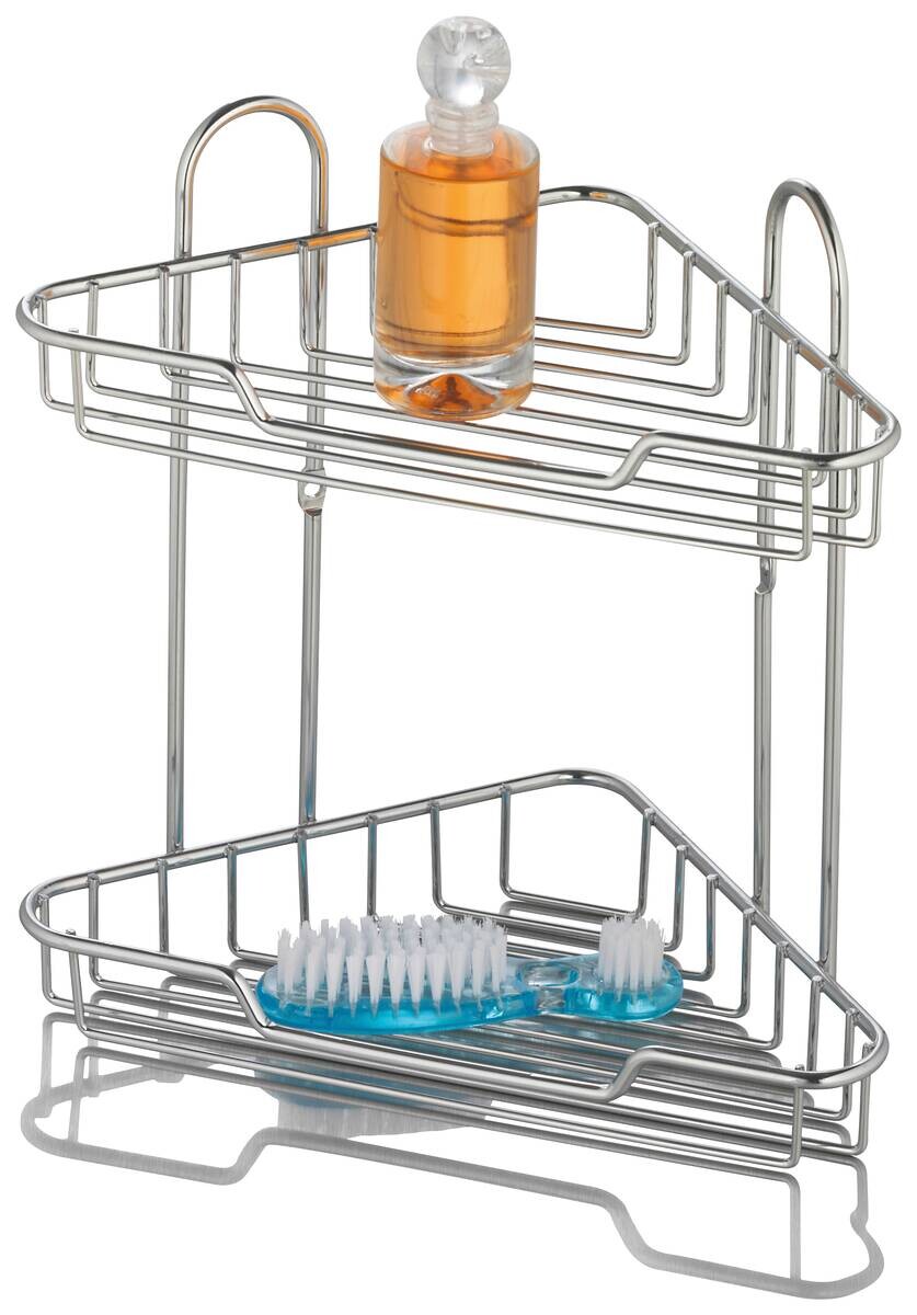 Eckregal Chrom Chrom B/H/L: ca. 19x25x19 cm