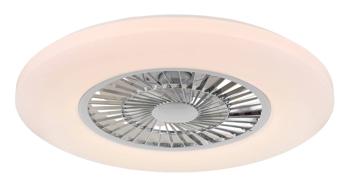 GLOBO LED-Deckenventilator ALVA 03649C Opal weiß H/D: ca. 15,4x59,5 cm max. 40 W