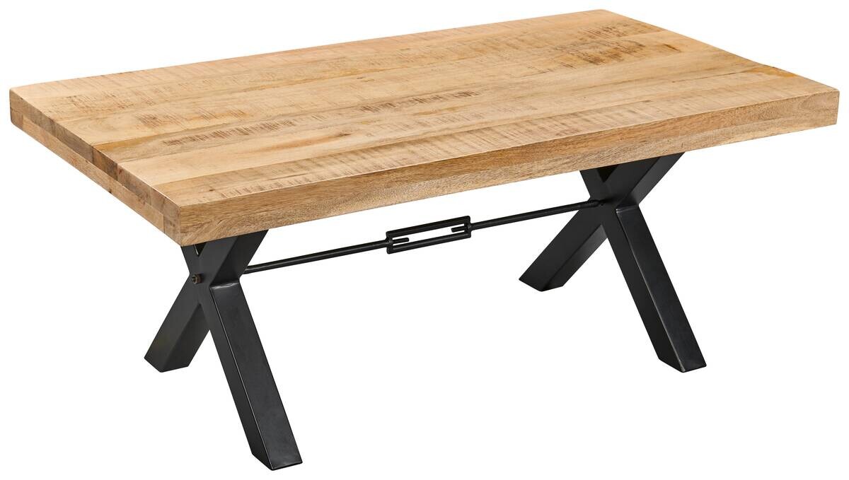 Couchtisch Dehli braun Mango B/H/T: ca. 110x46x60 cm