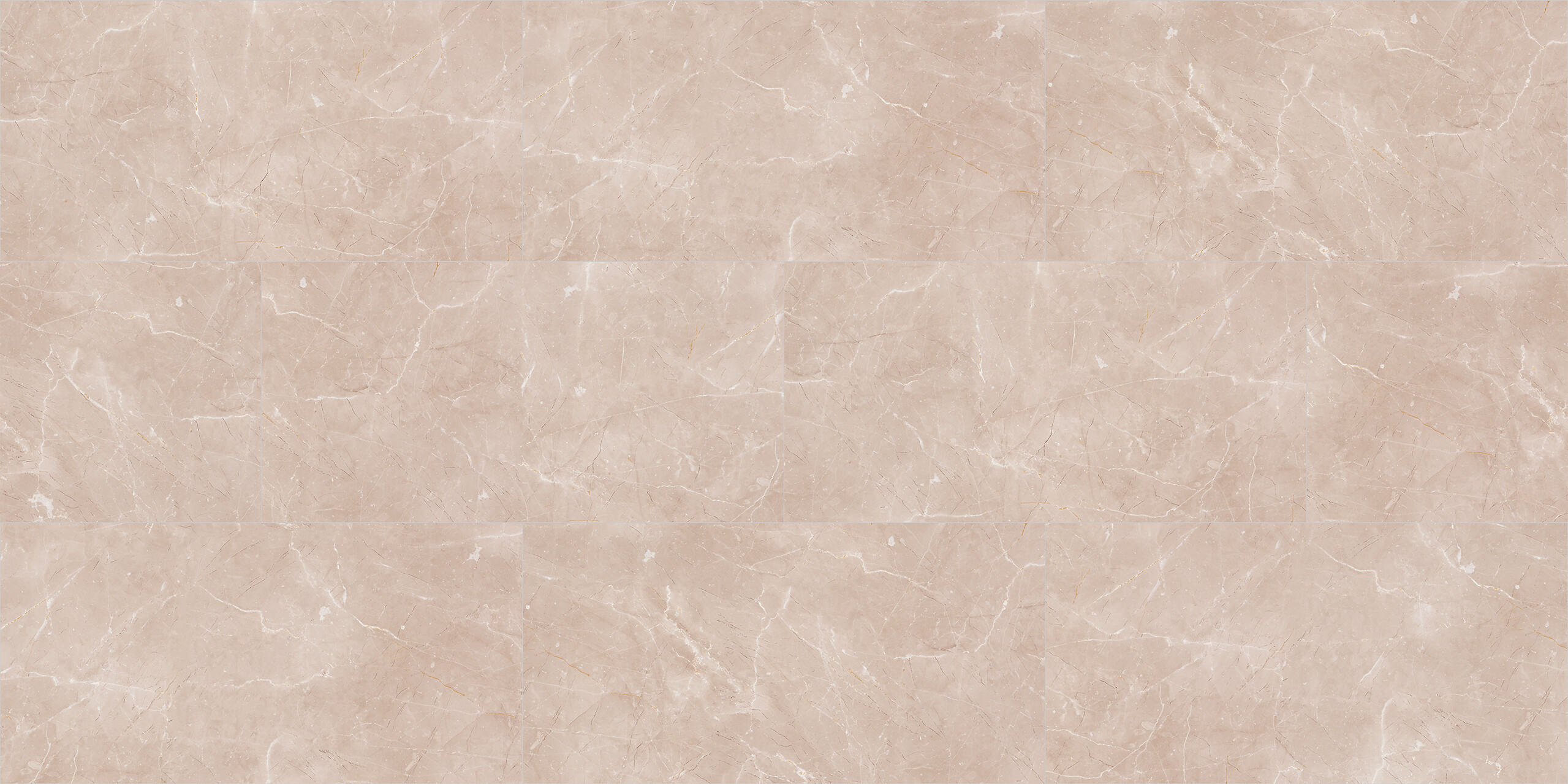 Wand-/Bodenvinyl Botticino Light ca. 1,92m² im Paket  B/L: ca. 40x80 cm pro Paket