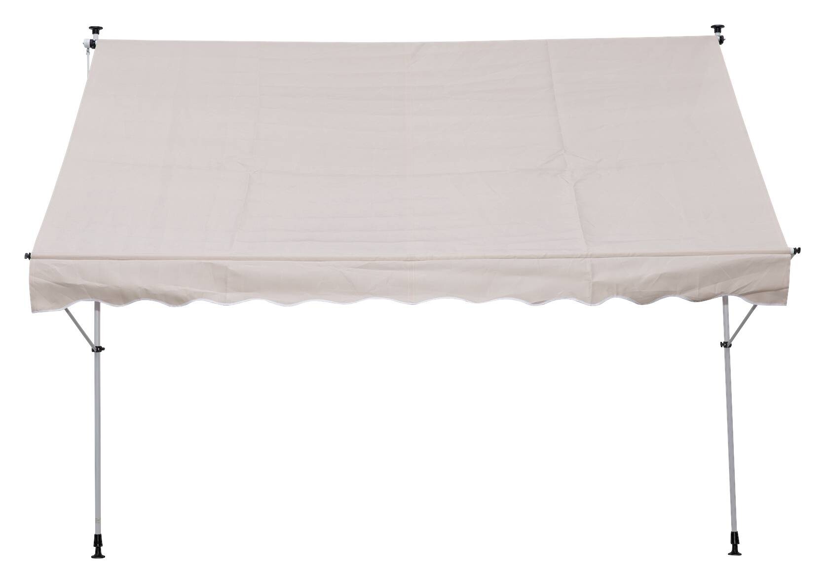 Outsunny Klemm-Markise beige B/L: ca. 200x150 cm