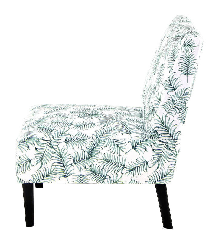 Stuhl Indira 200 grün Microfaser B/H/T: ca. 56x73,5x84 cm