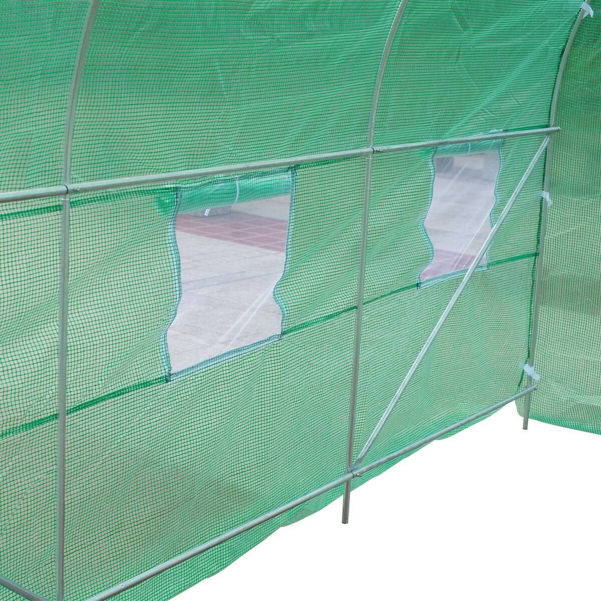 Outsunny Foliengewächshaus B/H/L: ca. 200x200x350 cm