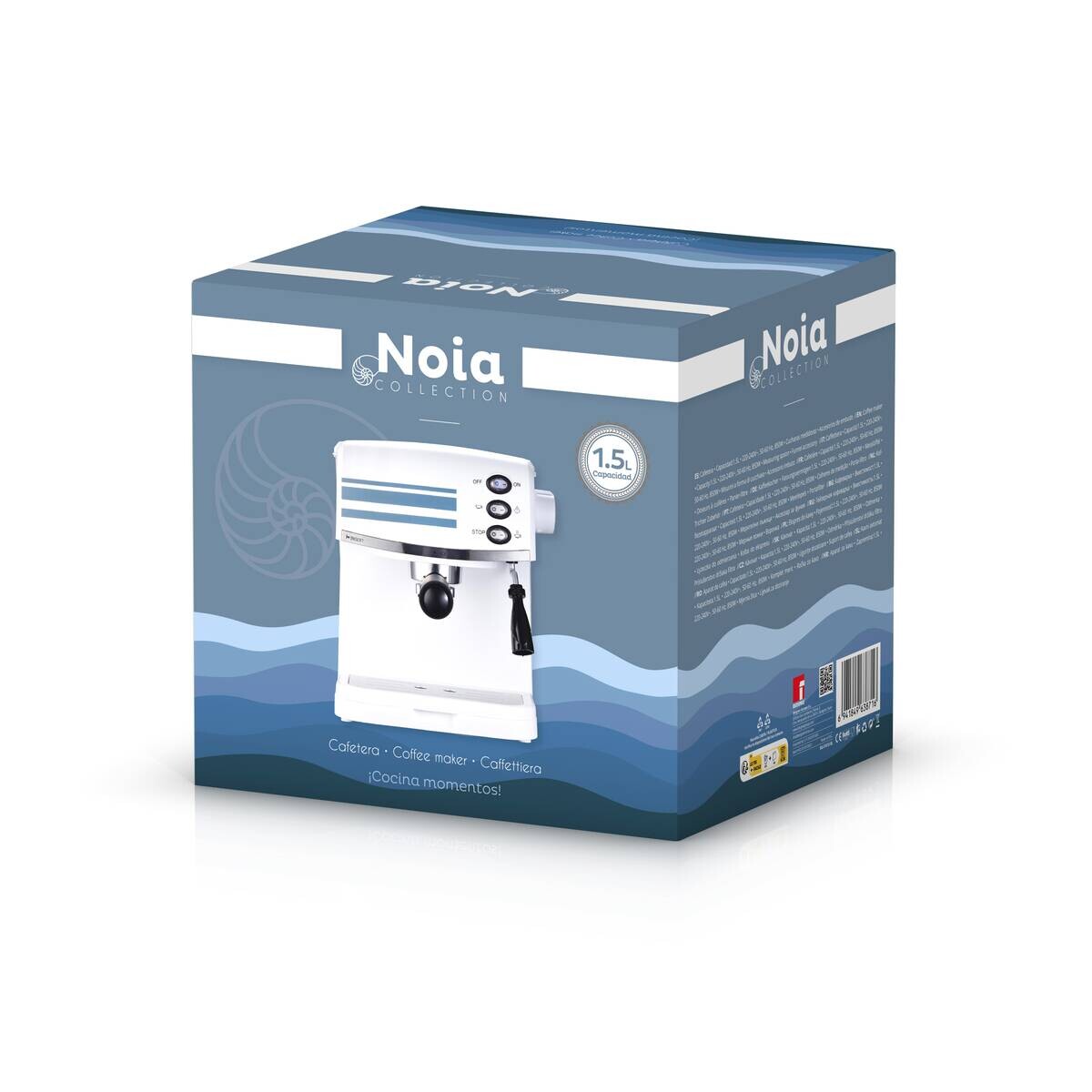 BERGNER Espressomaschine weiß