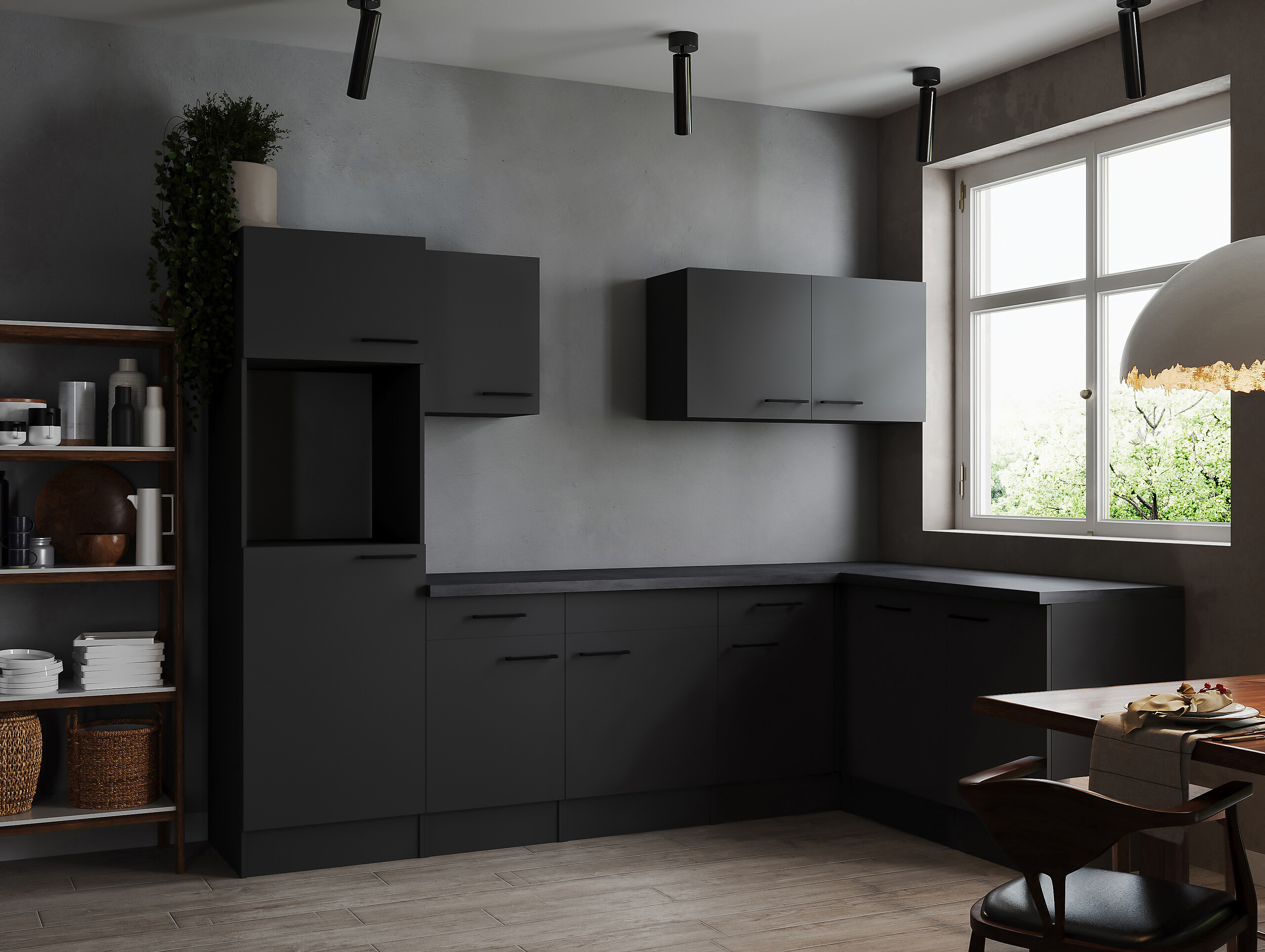 Winkelküche Oliver B/H/T: ca. 280x205x172 cm