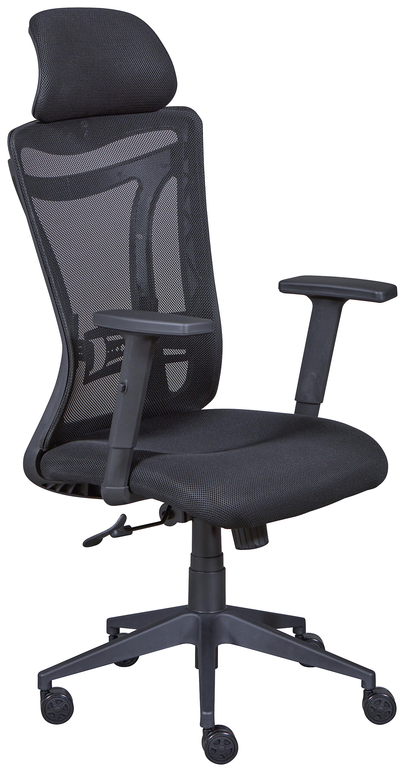 Drehstuhl XL Administrator schwarz Textil