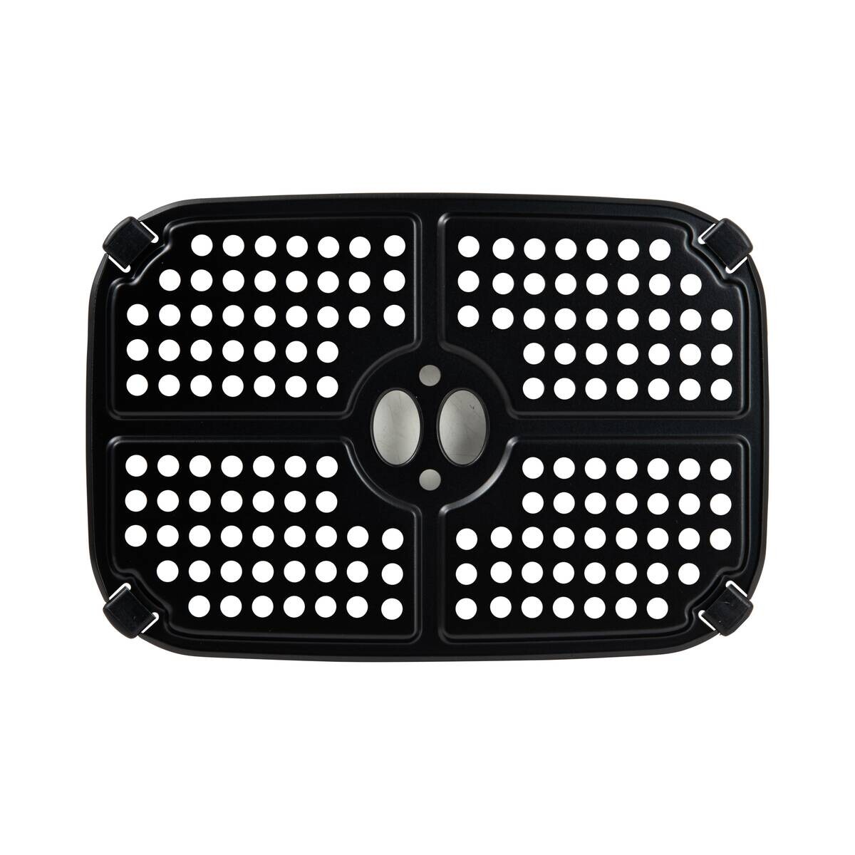 SWISS HOME Doppel-Heißluftfritteuse SH-6931 schwarz Kunststoff B/H/L: ca. 24x28x32 cm ca. 3 l