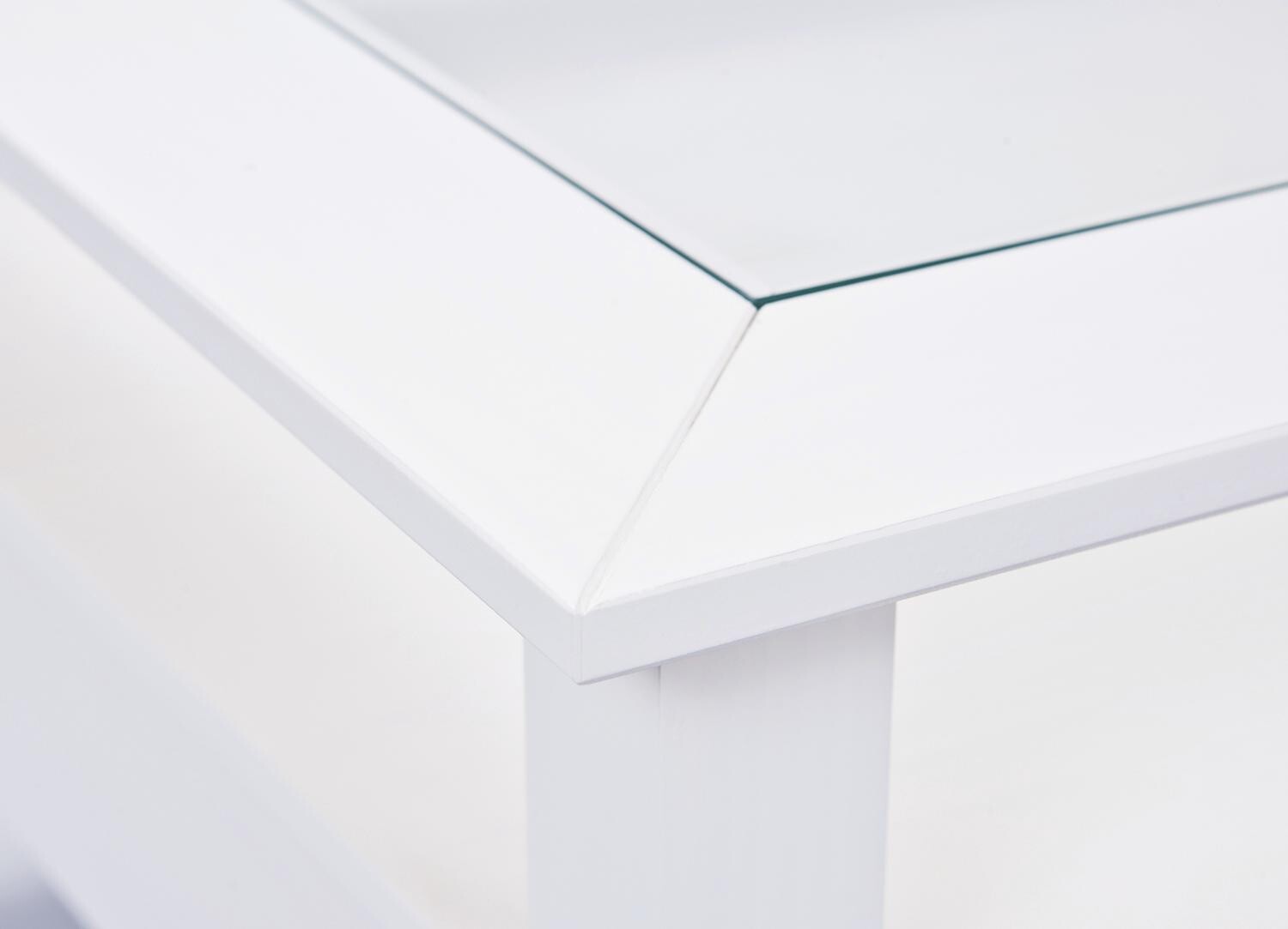 Inter Link Couchtisch Provence weiß Holz B/H/T: ca. 75x45x75 cm