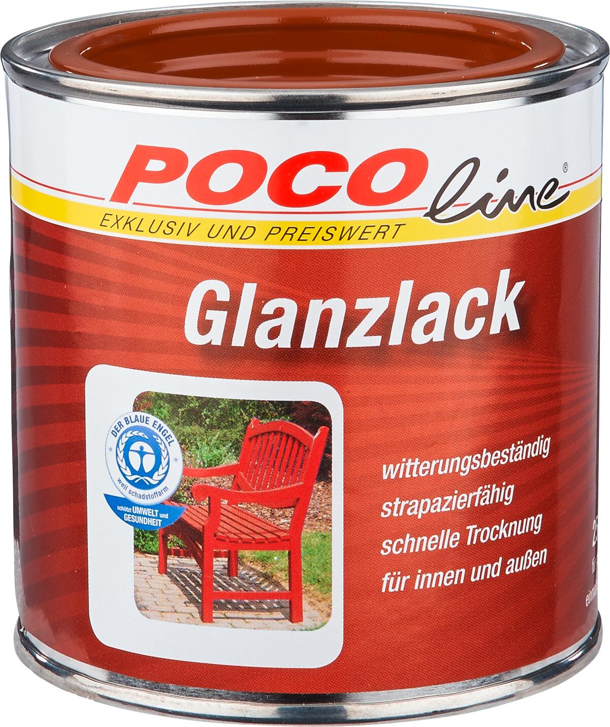 POCOline Acyl Buntlack lehmbraun glänzend ca. 0,25 l