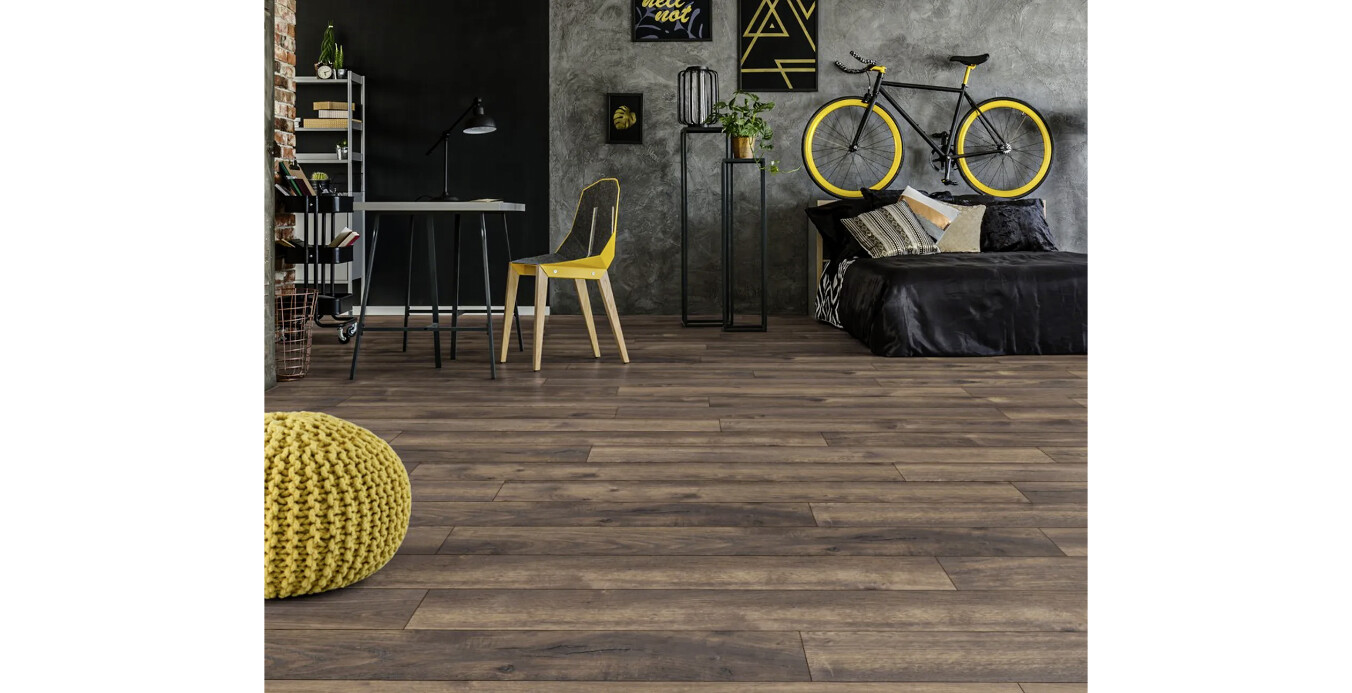 Kronotex Laminatboden Exquisit Plus ca. 2,694 m² im Paket  B/L: ca. 24,4x138 cm pro Paket