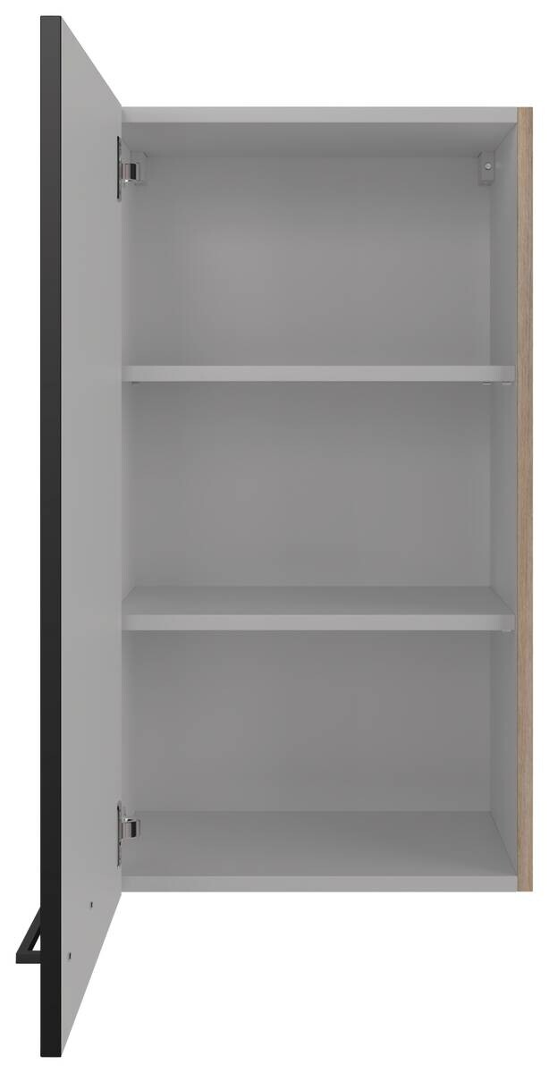 Hängeschrank Capri schwarz matt B/H/T: ca. 50x89x32 cm