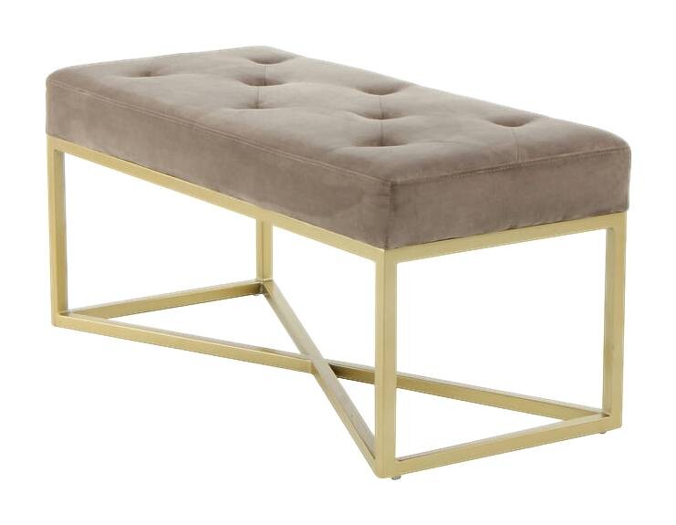 Sitzbank Cameron 100 taupe B/H/T: ca. 90x40x40 cm