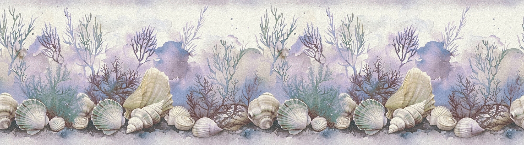 A.S.Creation Bordüre blau beige B/H/D: ca. 17x500x6,8 cm